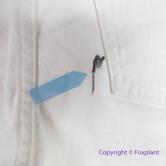 NEW Madewell The Petite High-Rise Perfect Vintage Jean in Tile White,‎ 27P - Picture 12 of 16